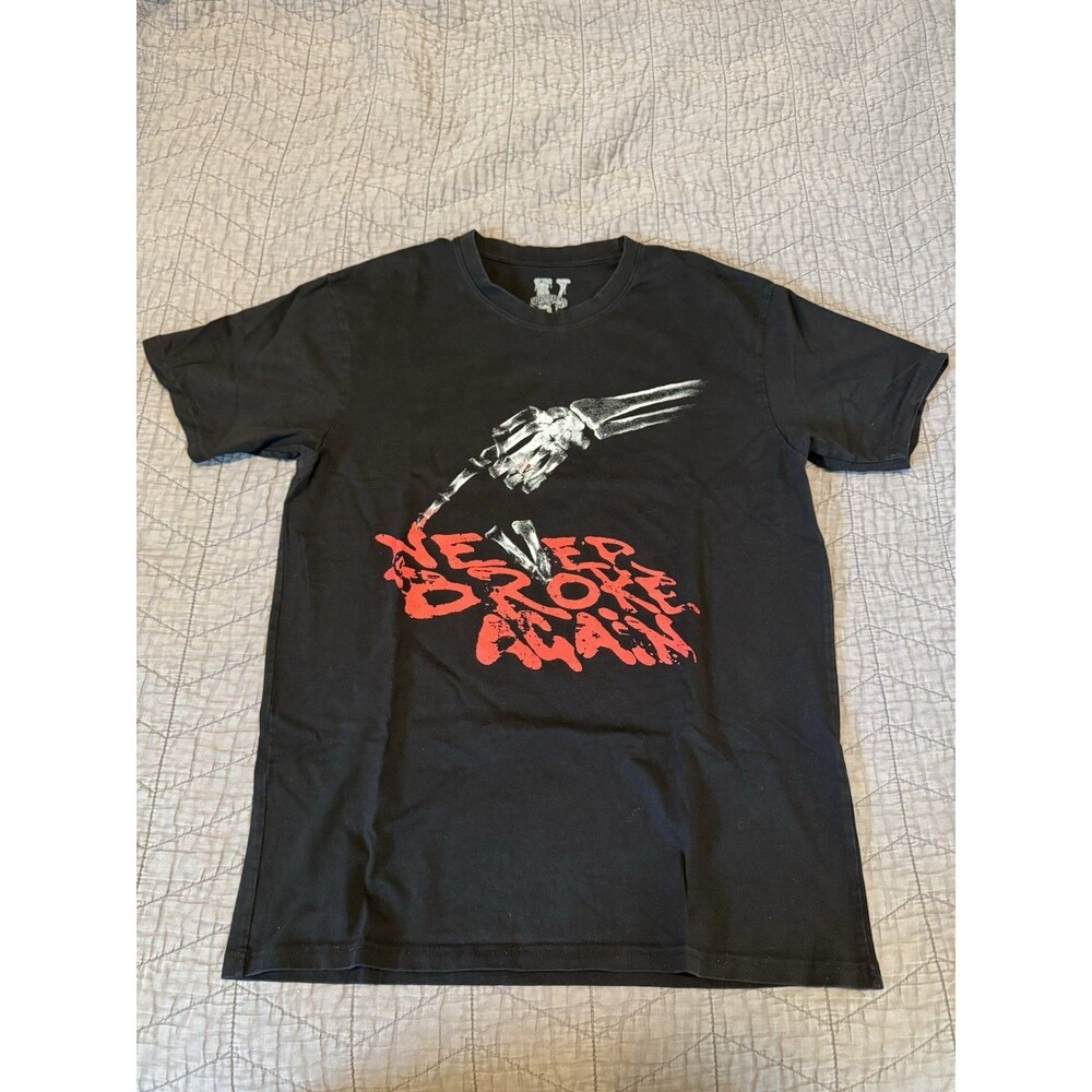 Vlone X NBA Young Boy Never Broke Again Crew Neck Tee Sz L